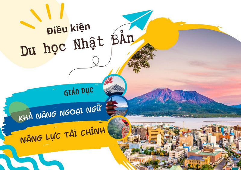 Điều kiện du học Nhật Bản năm 2022 khác nhau tùy theo chương trình đào tạo