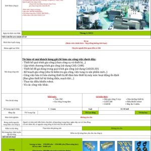 Order 46 – Thiết Kế Và Gia Công Máy Phay Tiện CNC